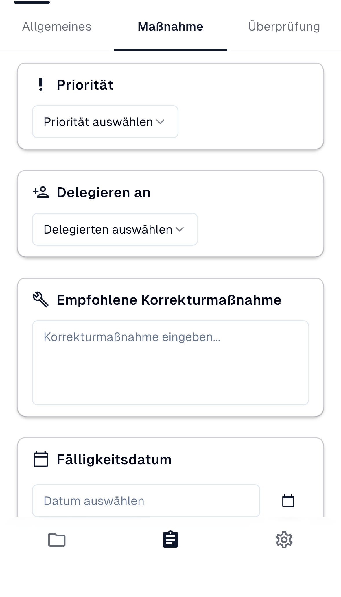 Maßnahme