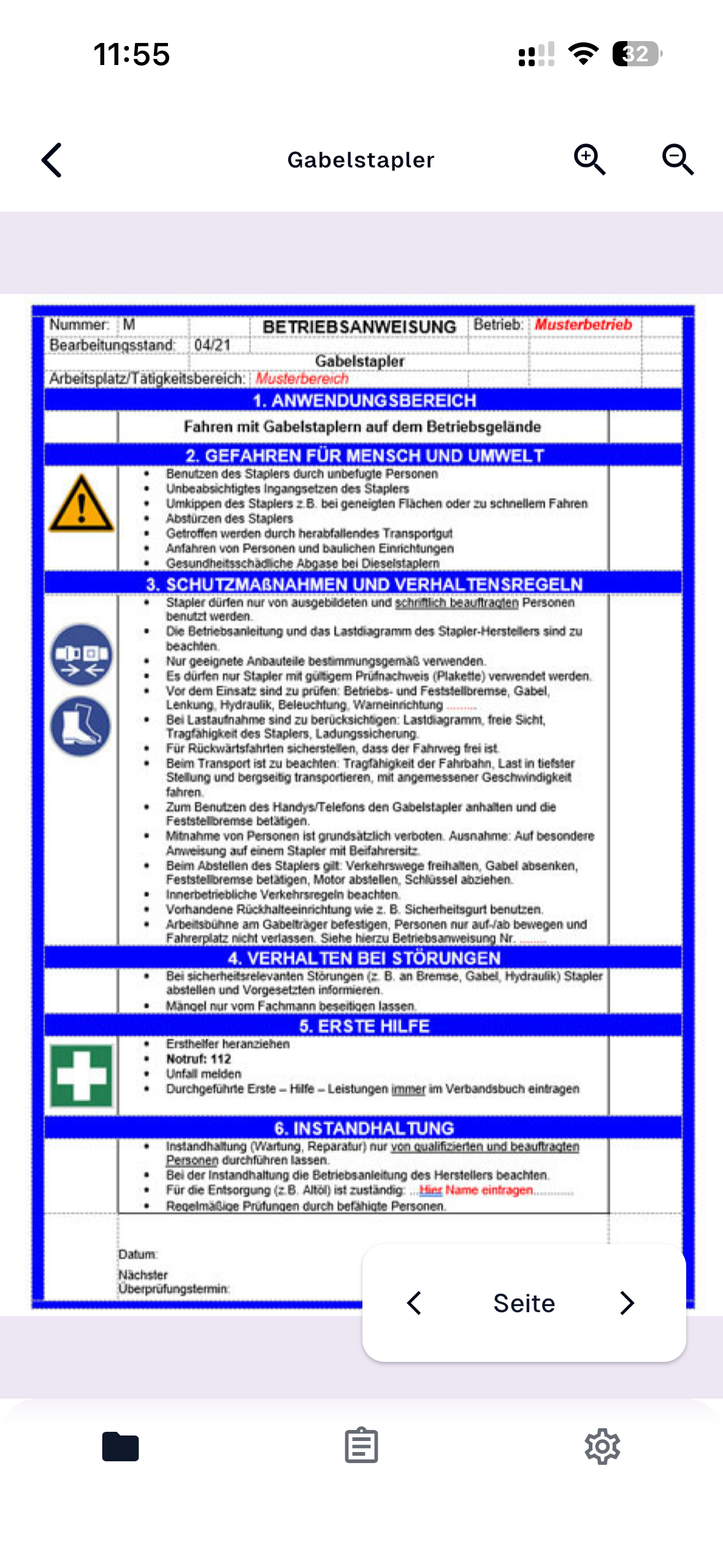 PDF-Ansicht