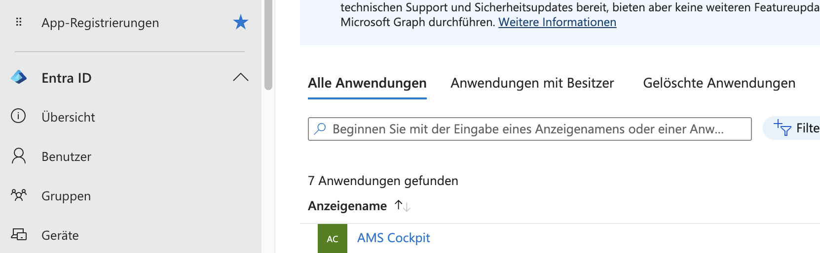 App Einstellungen